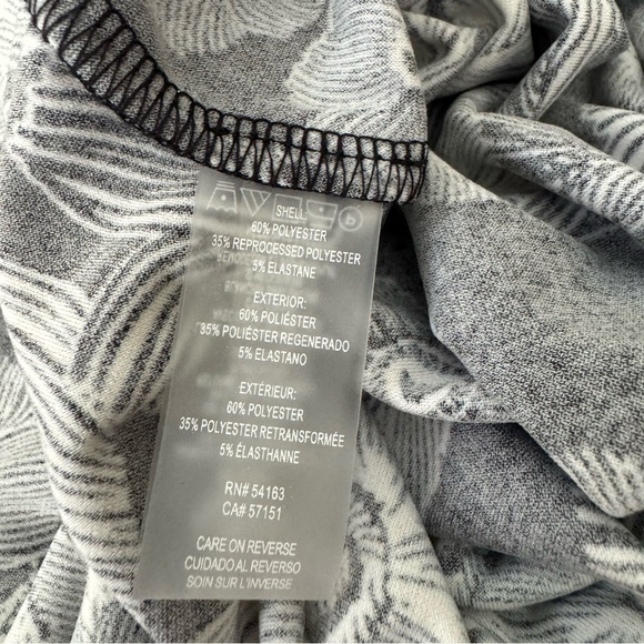 Tommy Hilfiger Floral Black and Off White Sleeveless Dress - Picture 6 of 8